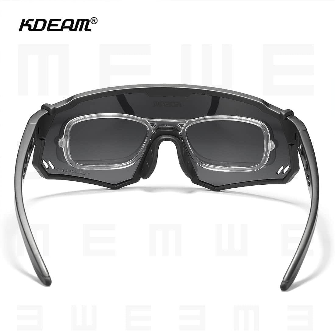Kdeam Photochromic Polarized Sunglasses Mens Women Outdoor Driving Glasses  Uv400