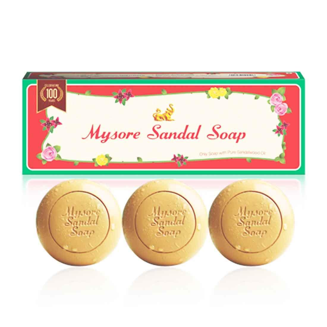 Mysore Sandal Soap – 3x150g Carton - Humarabazar