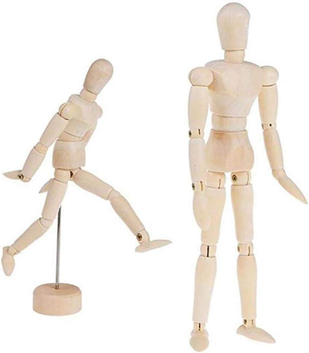 Artist Wooden Manikin Mannequin Sketching Lay Figure Drawing Model Aid  Human Figure Artist Draw Painting Model Mannequin Jointed Doll for Art  Drawing Human Figure 12 inch