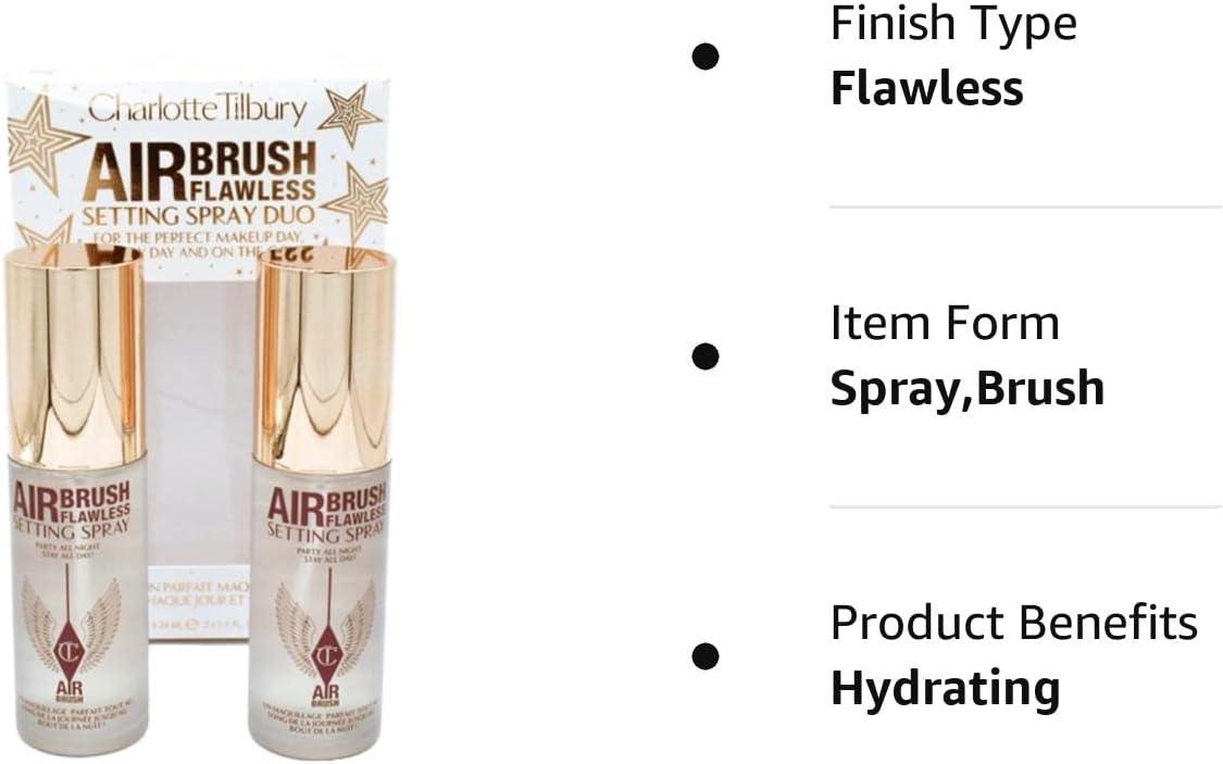 Charlotte Tilbury - Air Brush Flawless Setting Spray Duo