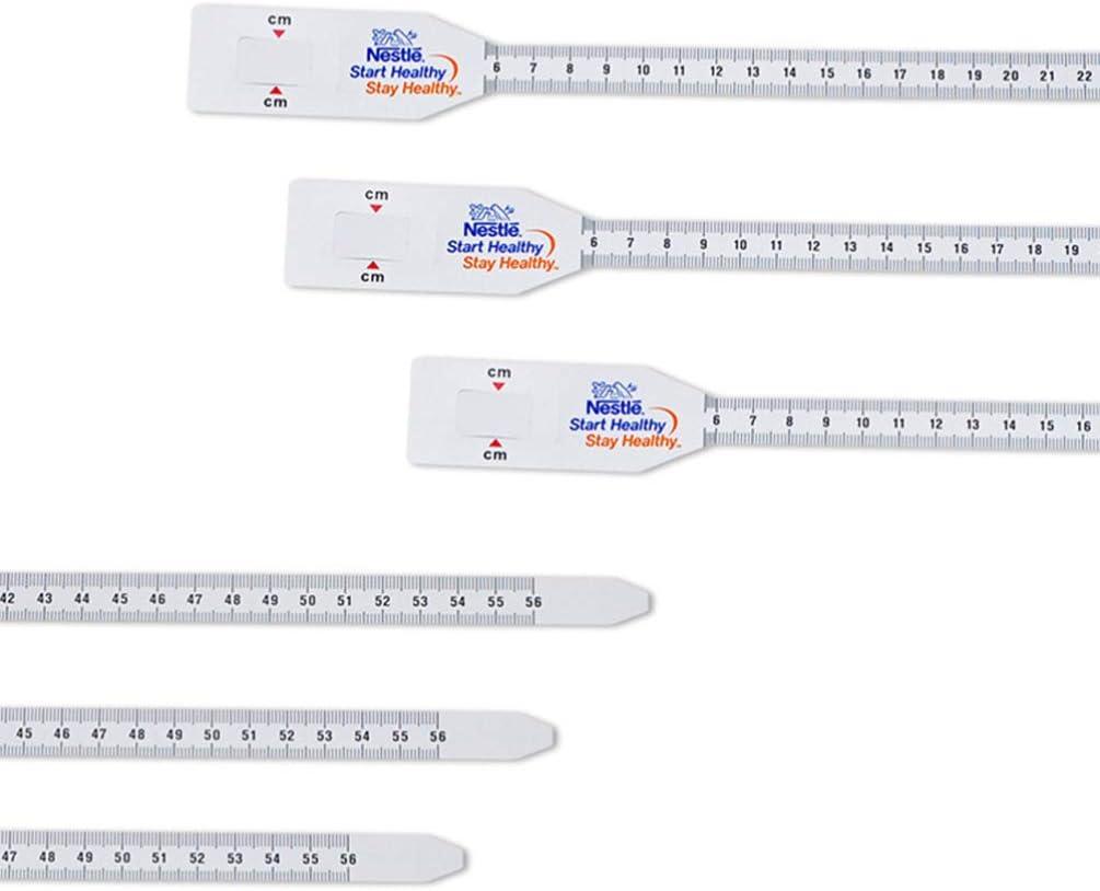 Non-Stretchable Plastic Head Circumference Tape Measure Ruler