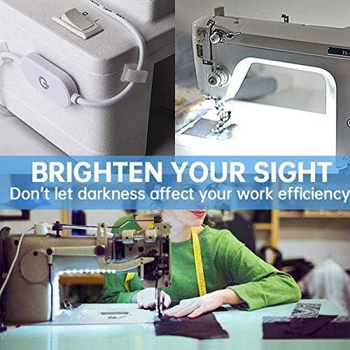  Amazing power Bright Sewing Strip Light with Touch Dimmer Cold  White 6500K : Arts, Crafts & Sewing