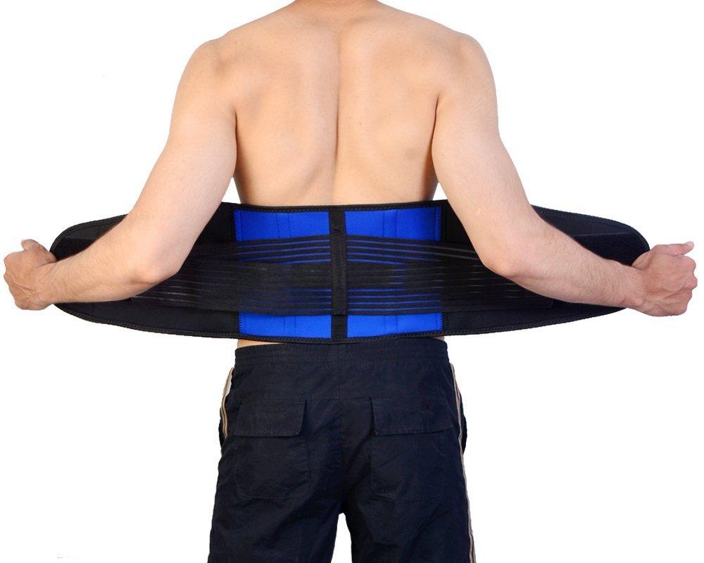Neoprene Lumbar Lower Back Support Belt Brace *L
