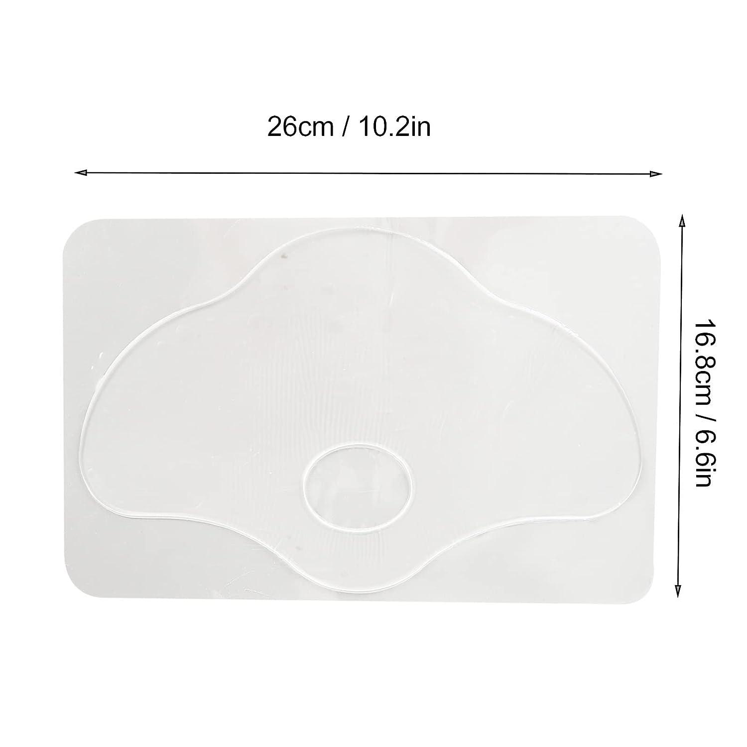 ZJchao Belly Silicone Pad, Anti Wrinkle Scar Removal Sheet