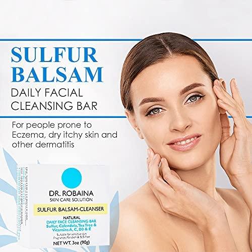 Sulfur Balsam Spray Body Toner - Soothing Skin Care with Tea Tree and  Natural Antioxidants