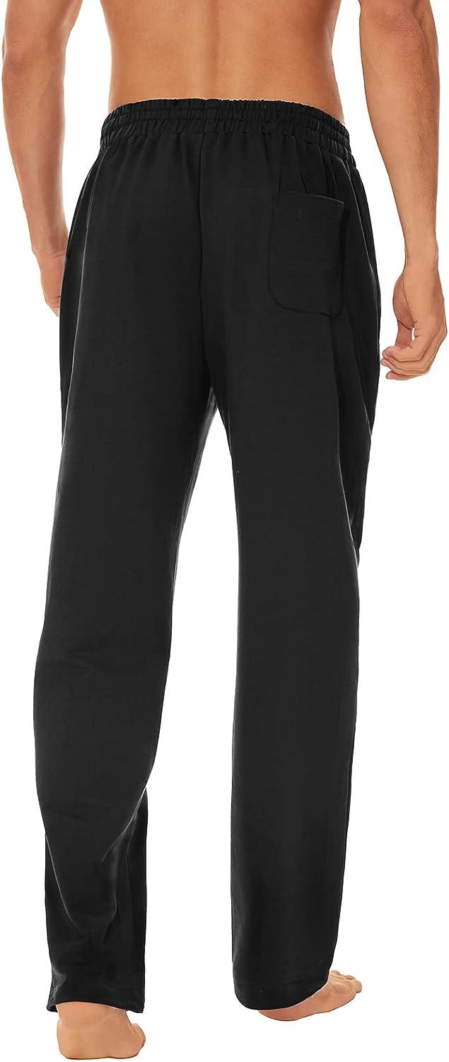 Go Softwear 100% Cotton Pull-On Yoga Pant Black 4758 at International Jock