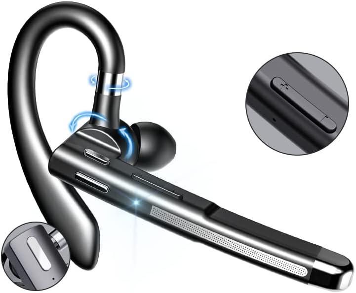 Bluetooth Headset With Microphone, In-ear Hands-free Headset Mobile Phone  Wireless Headphones With Charging Box For Driving/business/office, Ipx6  Wate