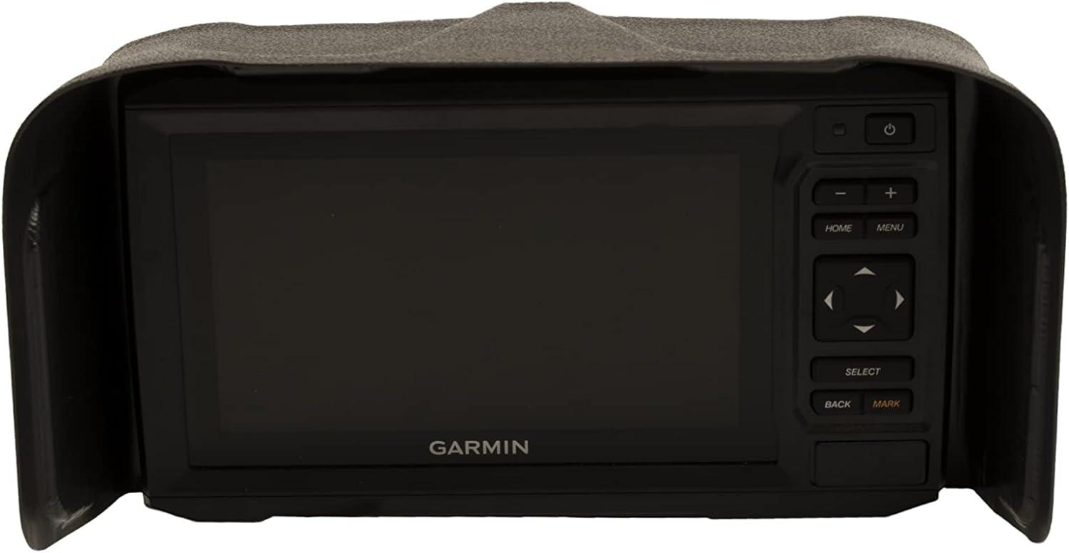 BerleyPro Visor Compatible with Garmin GPS Fish Finders and Depth Finders.  Designed as an anti-glare sun shande and screen protector for the Garmin  Striker Garmin Echomap Garmin Echomap Ultra Garmin Echomap UHD