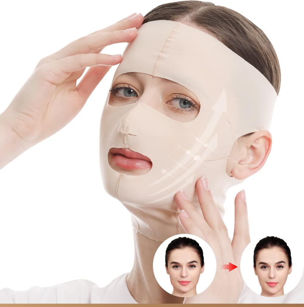 V Face Shaper Lift Massager Slimming Mask Belt Anti Wrinkle Reduce