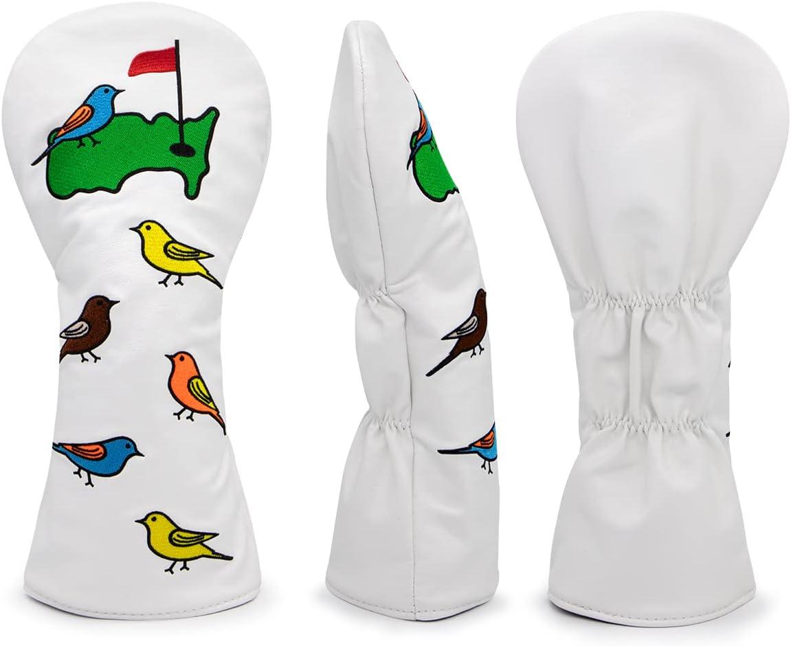 Birdie&Green Golf Club Covers for Driver, Fairway, Hybrids - 4 Options - Golf  Driver Headcover/Golf Fairway Wood Head Cover/Hybrid Club Head Cover for  Men Golfer 1pc dirver cover