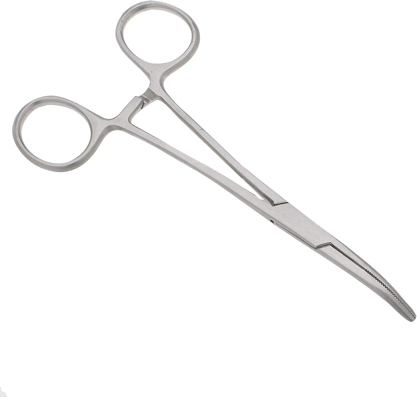 2 Pc Fly Fishing Pliers Hook Removing & Gripping Locking Forceps