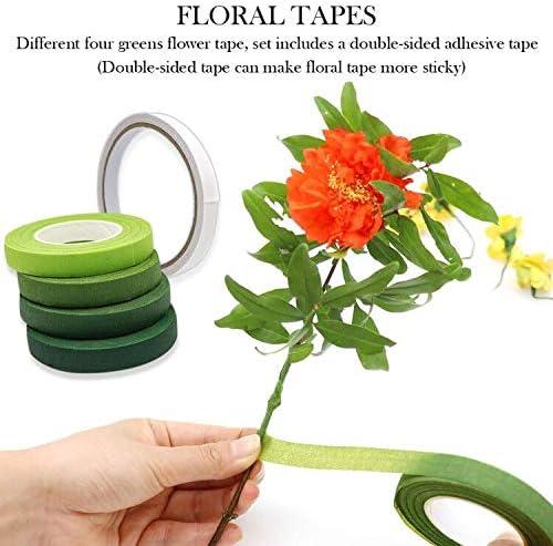 1/2 x 90' Brown Floral Tape Stem Wrap Florist Bouquet Corsage Craft