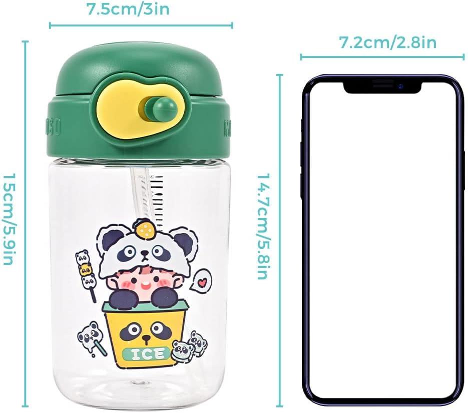 Infant Kids Sippy Cup Portable Cartoon Baby Toddler Spill Proof