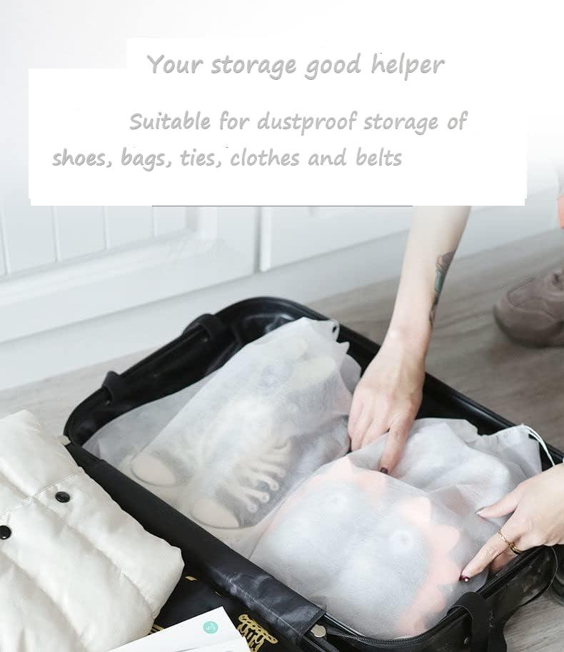 Drawstring Locked Shoe Storage Organizer Bags Dust-Proof Shoe Bags