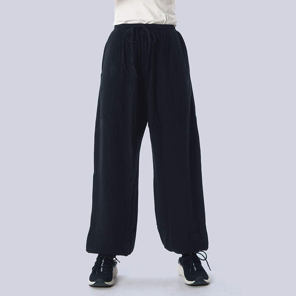 Tai Chi Pants Mens Martial Arts Pants Kung Fu Linen Trousers Yoga Lantern  Pants Joggers Trousers,Grey-5XL : Buy Online at Best Price in KSA - Souq is  now Amazon.sa: Everything Else