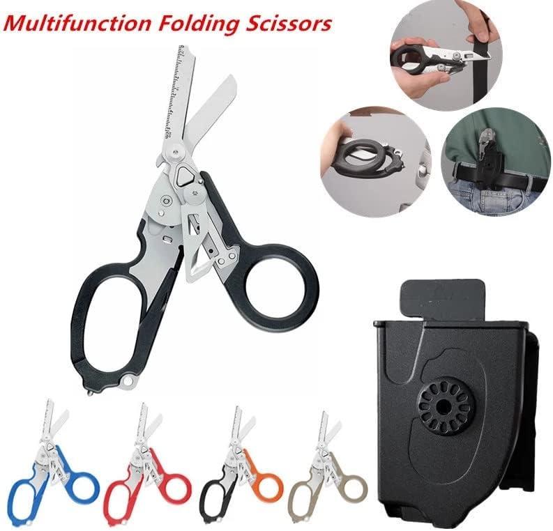 1pc Multifunction Leatherman Raptors First Aid Tactical Folding Scissors  Outdoor Survival Tool Combination Tactical Scissors - AliExpress