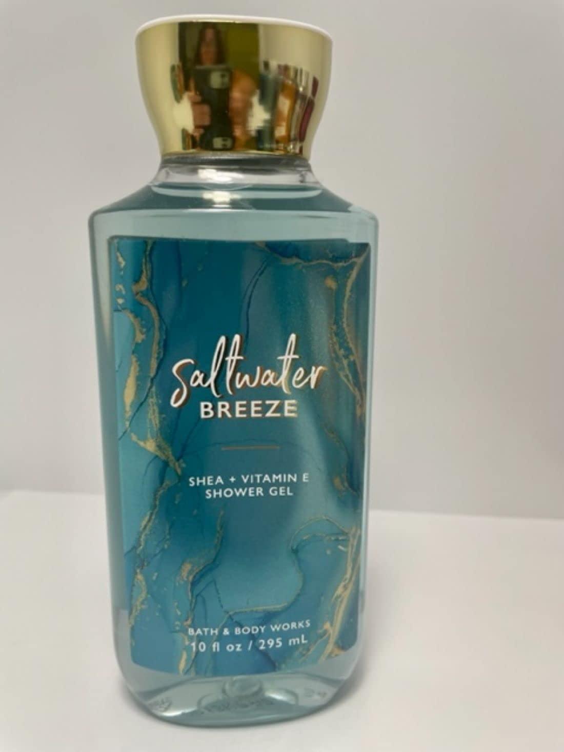 Bath And Body Works Saltwater Breeze Shower Gel Wash 10 Ounce 