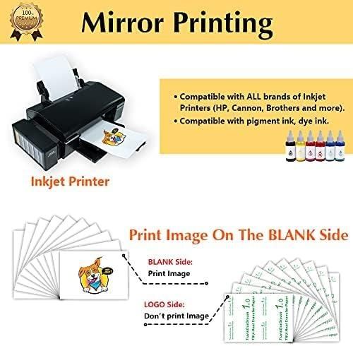 Premium Printable Heat Transfer Paper Inkjet Transfer Paper for Tshirt  Inkjet Printing Dark Fabrics - China Printer Transfer Paper, T-Shirt  Transfer Paper