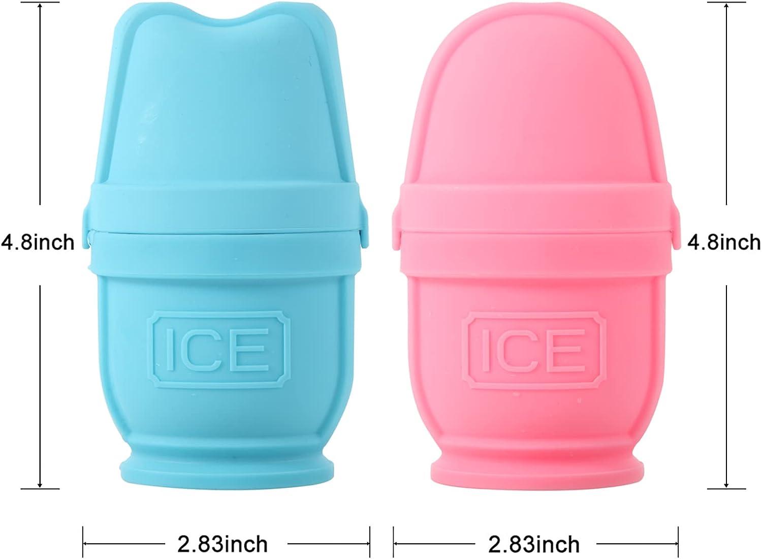Ice Cube Make Cup For Freezer Food-Grade Silicone 2 In 1 Ice Maker