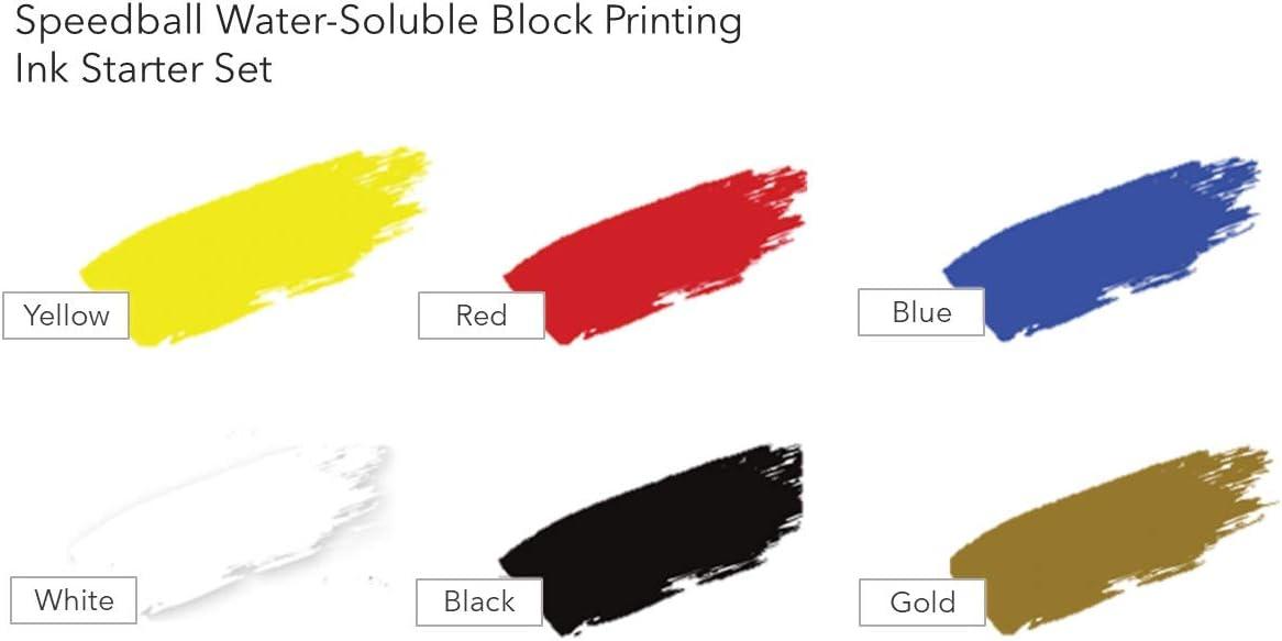 Water Soluble Block Printing Ink Set