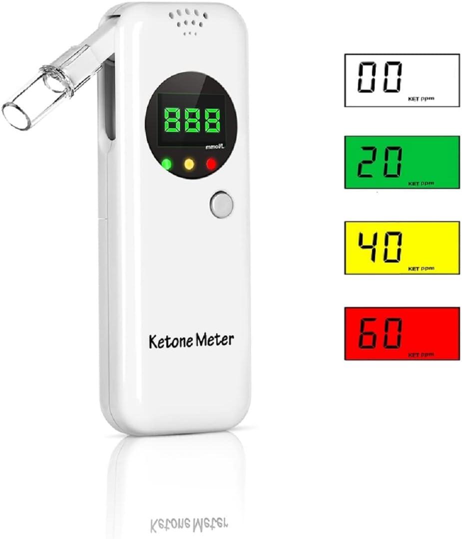 Ketone Meter, Ketone Breath Analyzer 1-Button Operation for Ketone