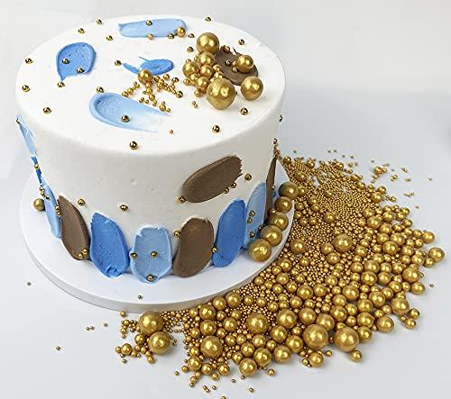 gold candy cake sprinkles confetti edible