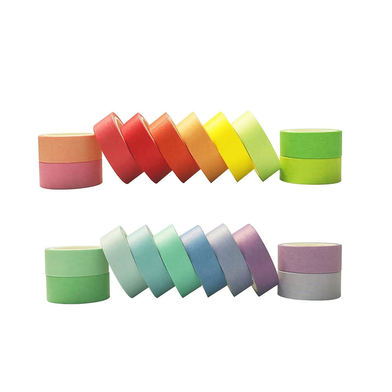 Generic Baijixin Colored Masking Tape - 12 Colors Masking Tape Painters Tape  Art
