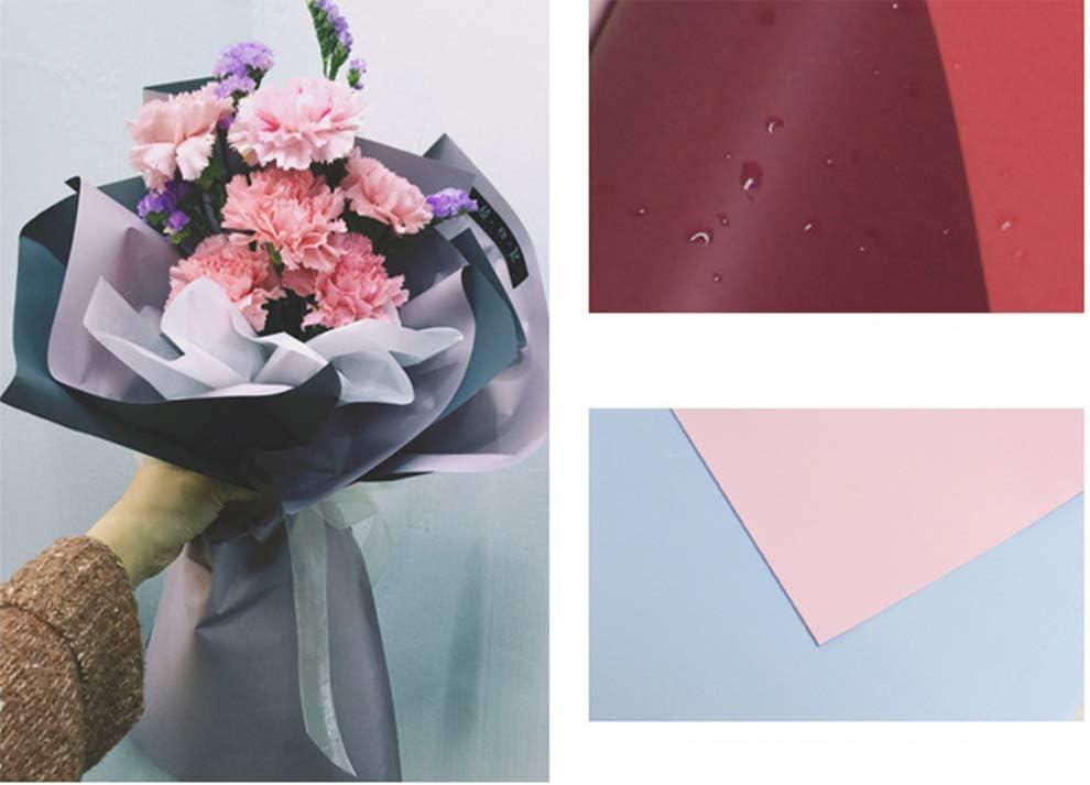 Flower Wrapping Papers Double Sided Double Colors waterproof 
