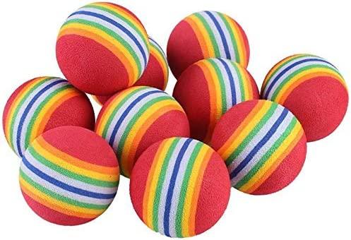 Rainbow Coated-Foam Ball Pack One