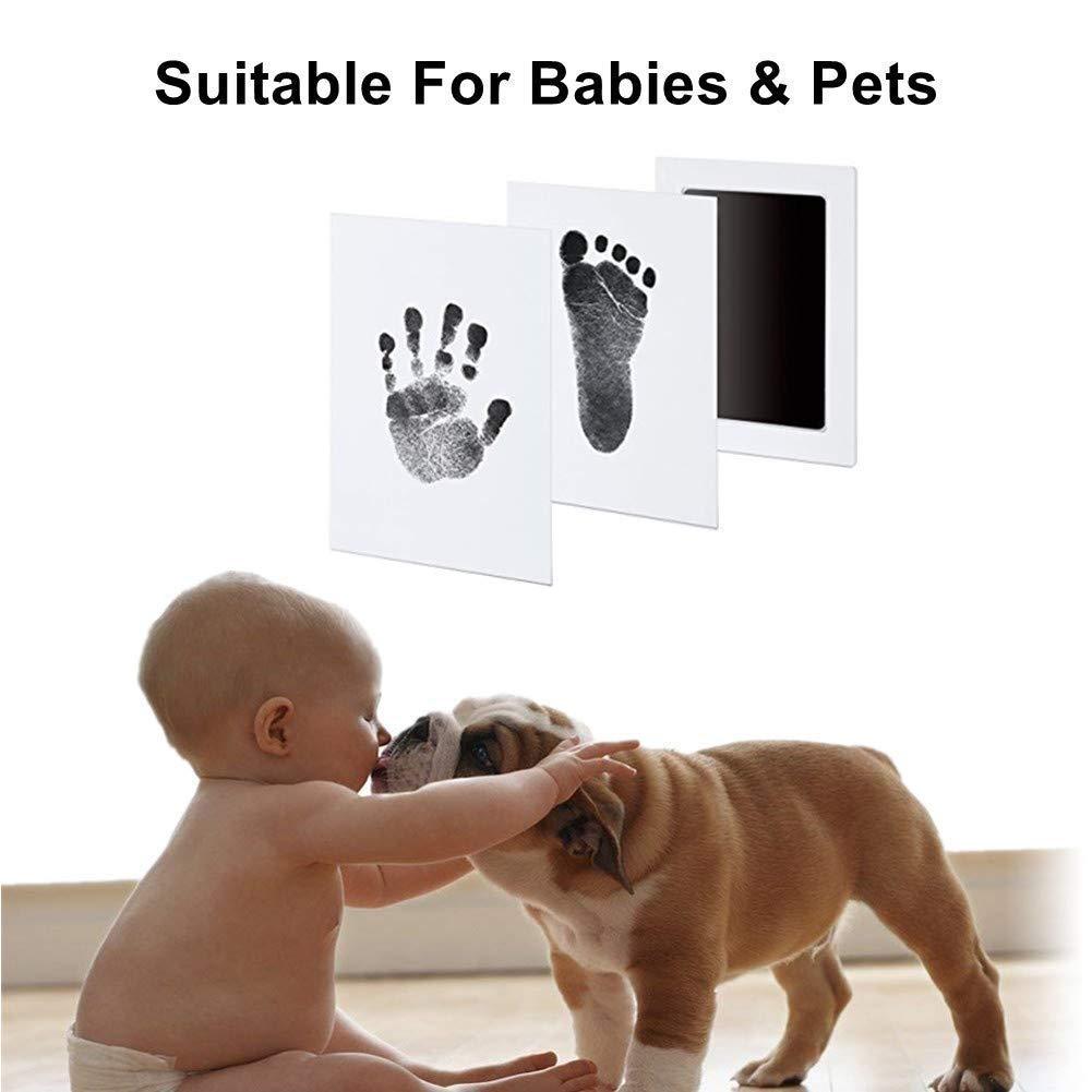 Babies Hands Foot Print Ink Pads Pet Claws Infant Kids Handprint Footprint  Kit