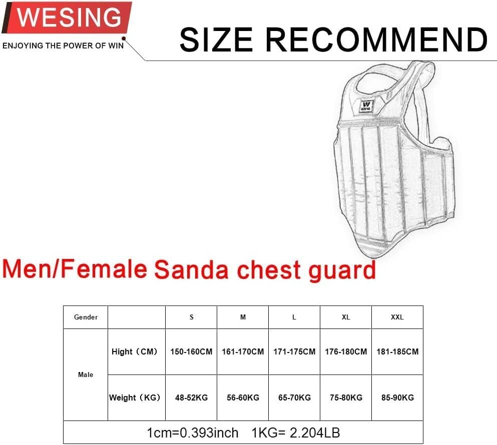 Wesing Chest Guard MMA Sanda Body Protector Muay Thai Boxing Chest  Protector, Chest & Rib Guards -  Canada