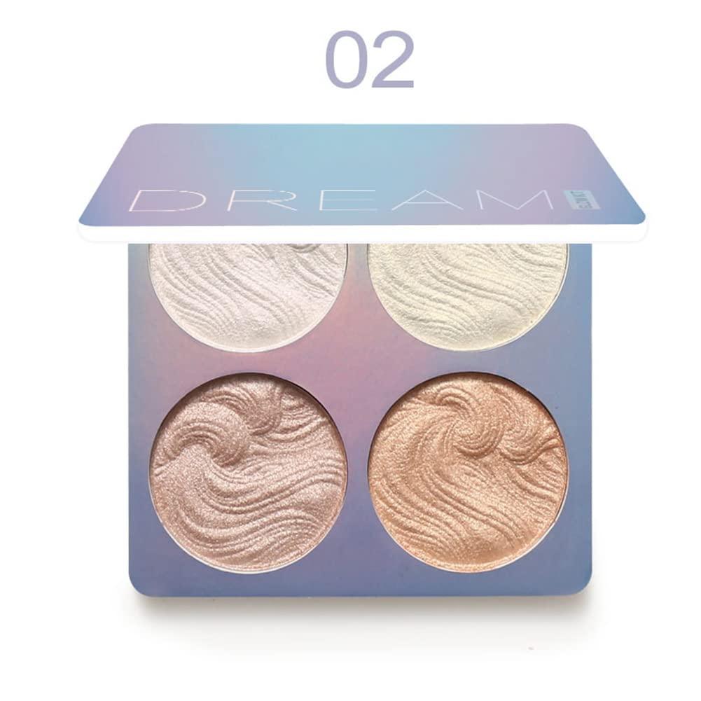 Face Pink Blush Highlighter Makeup Palette Shimmer contour powder  Waterproof Long-Lasting, Brightens Face Complexion Contour Illuminator  Highlighters Blush Powder Makeup Palette - 03 Fairy Powder : :  Office Products