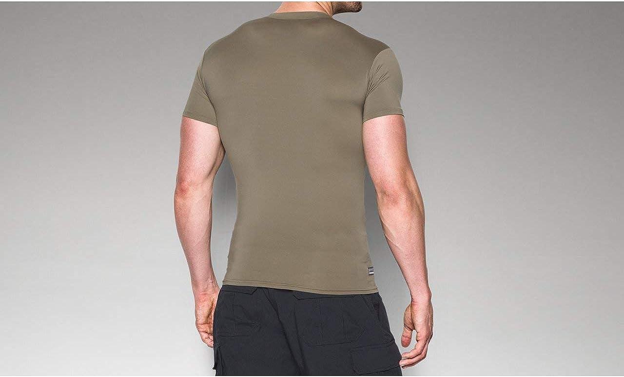 T-Shirt Under Armour Tactical HeatGear Compression - Federal Tan - men´s 