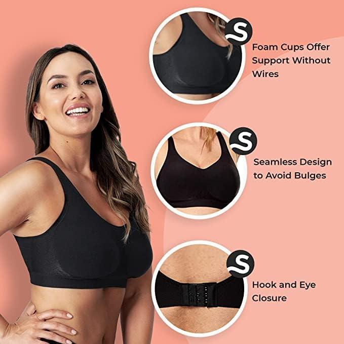 Bras Shapermint Compression High Support Bra Without Steel Ring Suitable  For Womens Small To Large Daily Wear Exercise And Back Support LF202309055  From 23,73 €