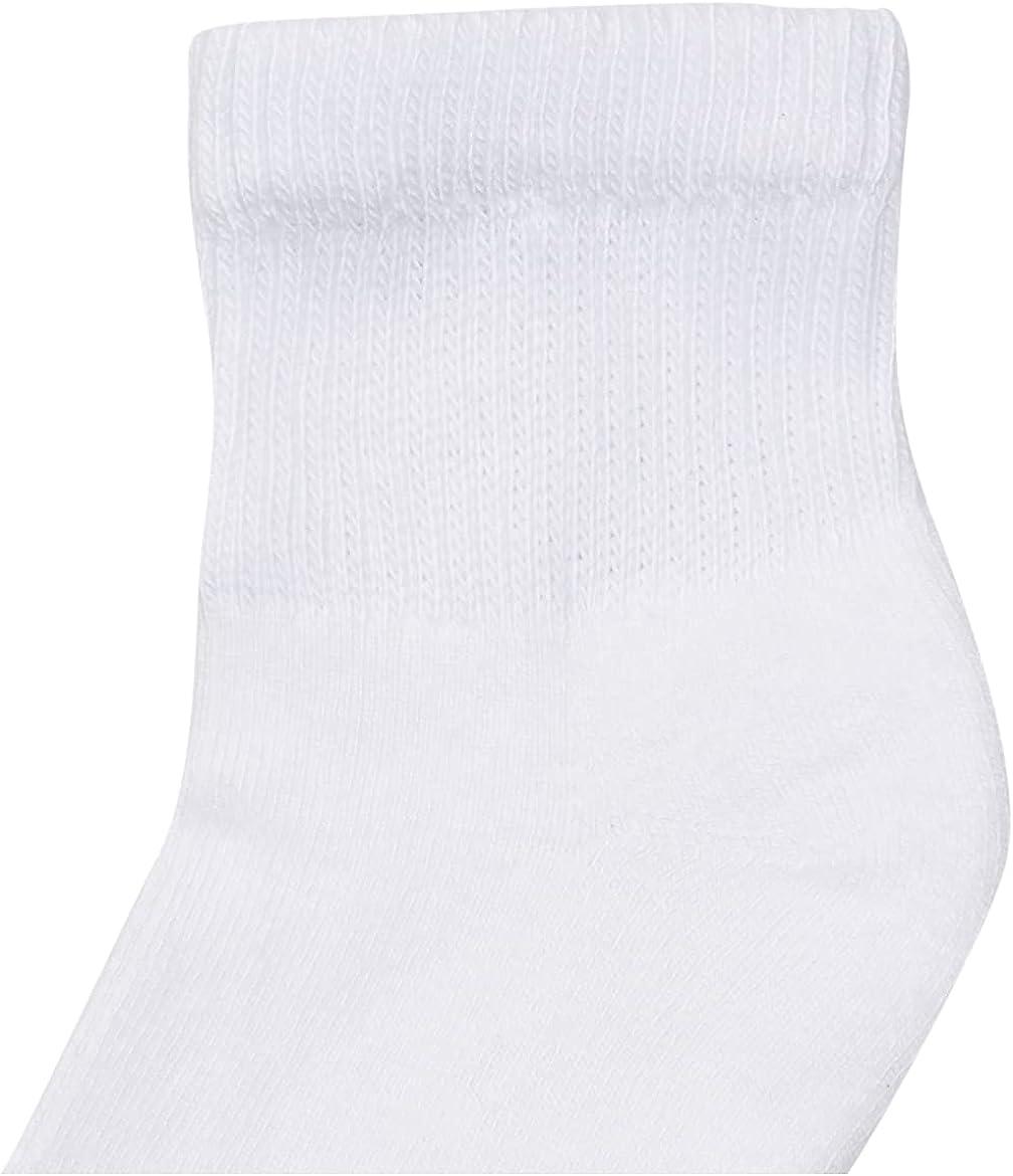 Hanes Performance Women's Cushioned 6pk Ankle Athletic Socks White 5-9
