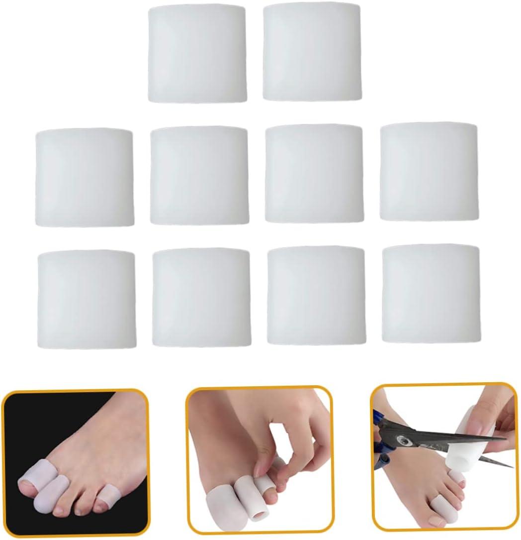 10 Pcs Silicone Gel Finger Protectors, Finger Cover Protection