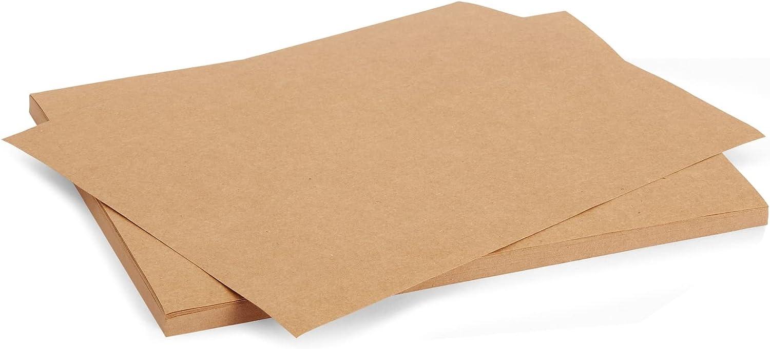 50 Sheets of Brown Kraft Paper or Wedding Party Invitations Announcements  Drawing DIY Projects Arts and Crafts Scrapbooking Letter Size 176gsm (8.5 x  11 Inches)