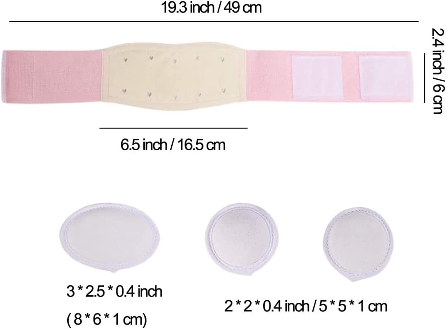 Paskyee Umbilical Hernia Belt Baby Belly Button Band Infant Belly Wrap  Abdominal Binder Hernia Truss Support Adjustable Navel Belly Band Newborn  Umbilical Cord Pink