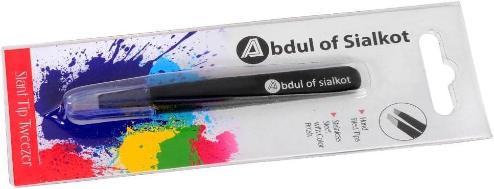 Abdul of Sialkot Pointed Tweezers,Needle Nose Tip, Sharp Precision Ing –  TweezerCo
