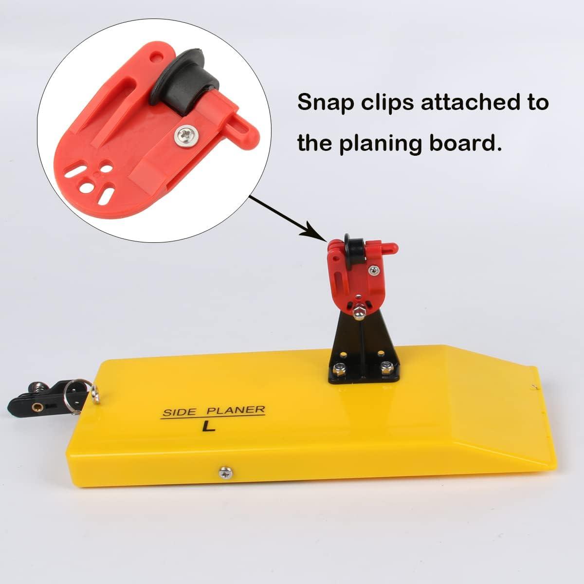 2 Pieces Planer Board Zams pro Release Clips Fishing In-line Side Clip for  Offshore Fishing