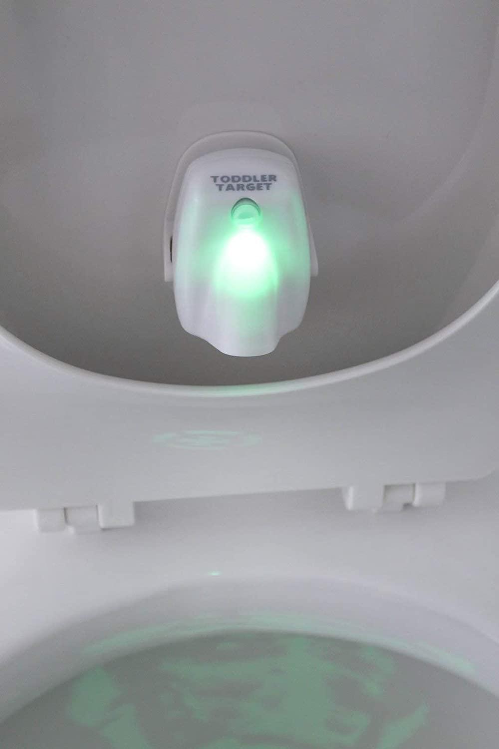 This Bullseye Target Light Helps Potty Train Your Toddler (or Man)