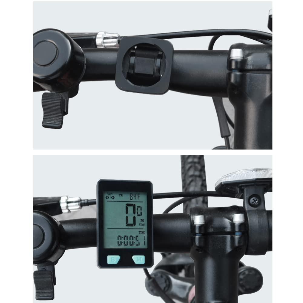 Wireless Bicycle Computer, Balippe Bicycle Speedometer, Cable Multifunction  with 20 Functions, IPX6 Waterproof, LCD, Speed Bicycle Speedometer,  Wireless, for All Bicycle Types : : Sports & Outdoors