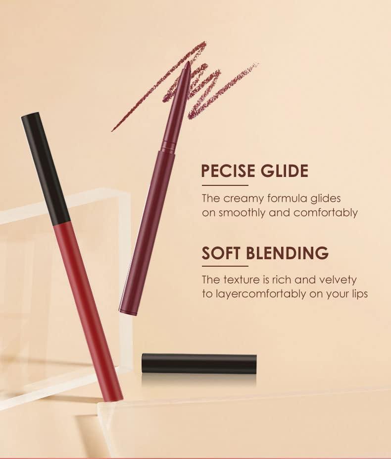 Matte Liquid Lipstick + Lip Liner Pens Set, Lips Makeup Kits Pigment  Velvety Nude Lip Stain Waterproof Long Wear Lip Gloss Make Up Gift Set |  Fruugo TR