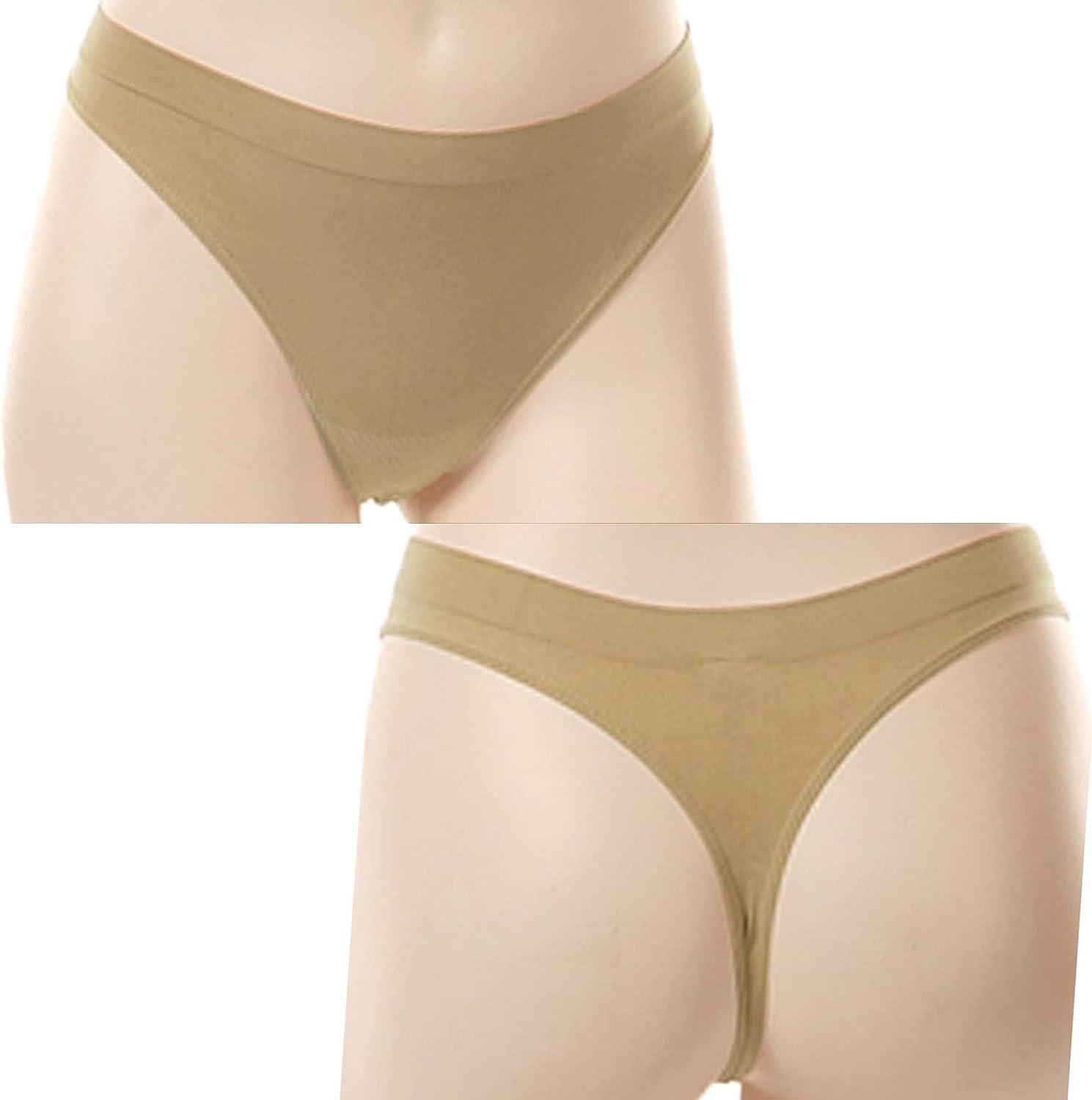 Seamless Thongs for Women No Show Thong Underwear Women