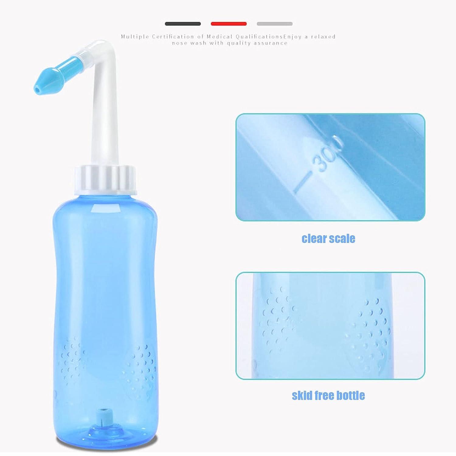 Nose Wash System /Adults/ Children / Clean Sinus Nasal Pressure / Neti Pot  500ML