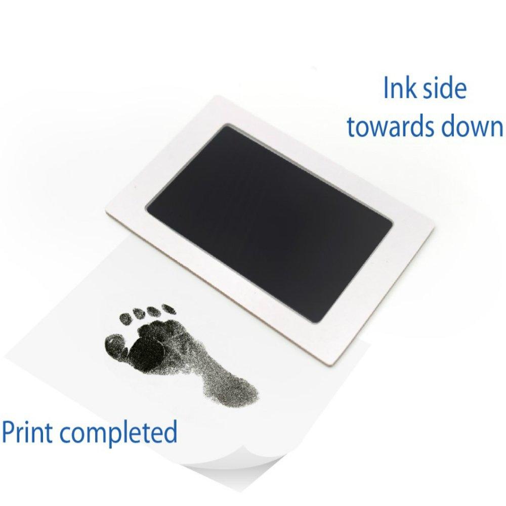 Baby Hand and Footprint Kit by Forever Fun Times | Get Hundreds of Detailed  Prints with One Baby Safe Ink Pad | Easy to Clean, and Works with Any