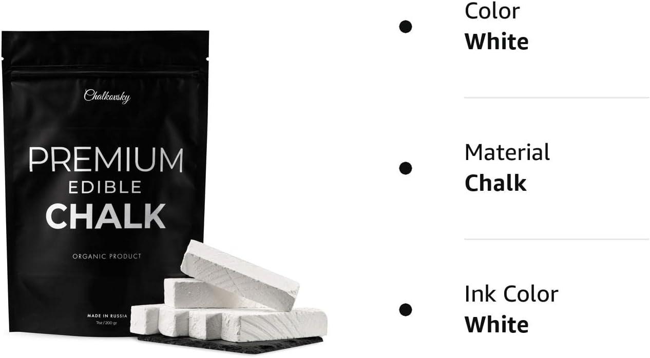 PREMIUM BELGOROD EDIBLE Chalk 7oz Zero Additives Chalk Chunks ASMR