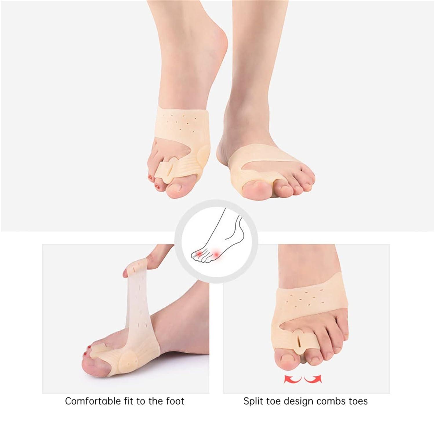 Corrector Feet Bone Adjuster Bone Protector Sleeves Silicone