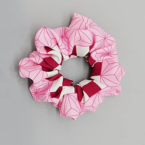 Buy Online Shades of Lavender Pearl Dangling Scrunchie Set of 3 – Ferosh