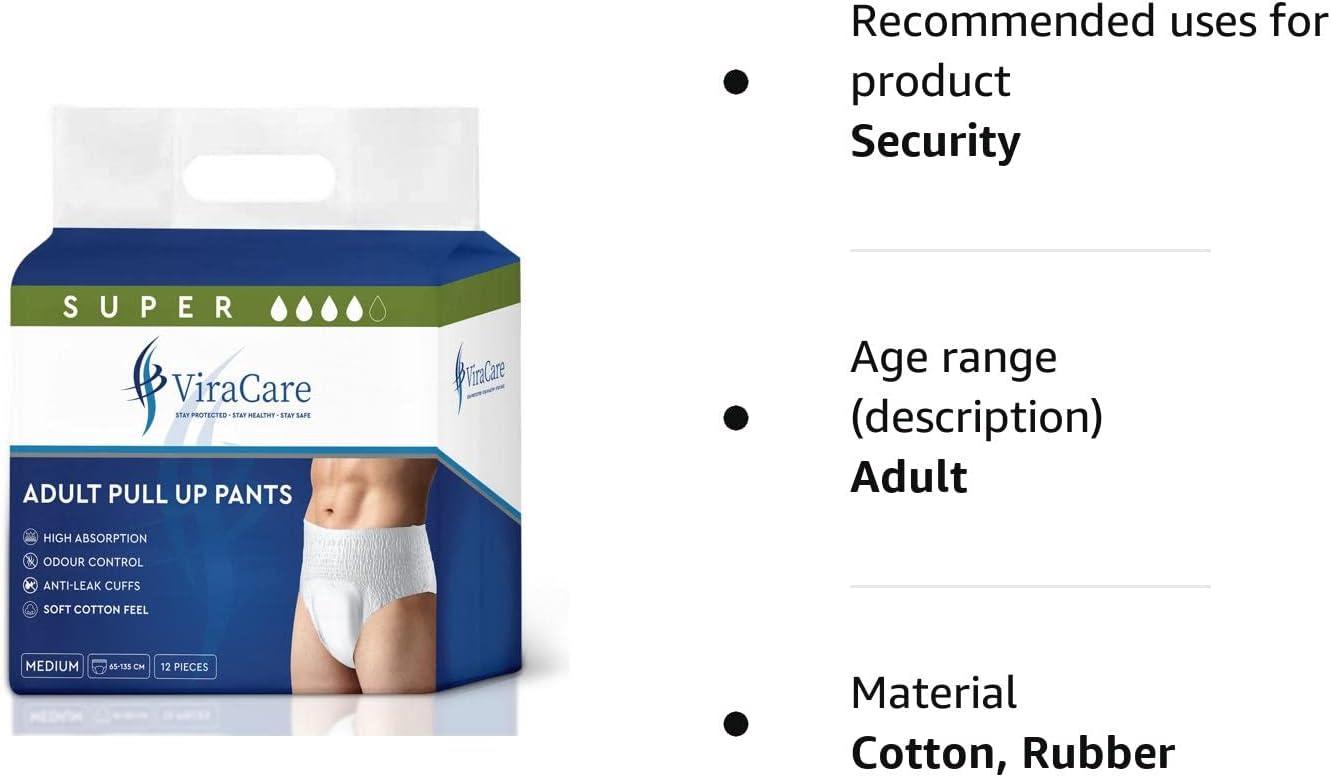 ViraCare Adult Incontinence Pull Up Pants, for Unisex